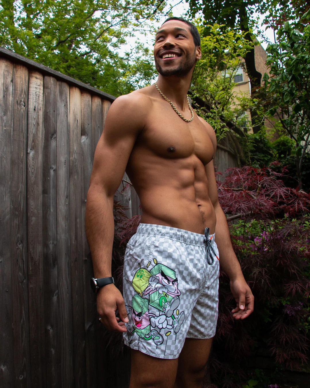 Sprayground Popular | MONEY BOYS SANDBAR SWIM TRUNKS