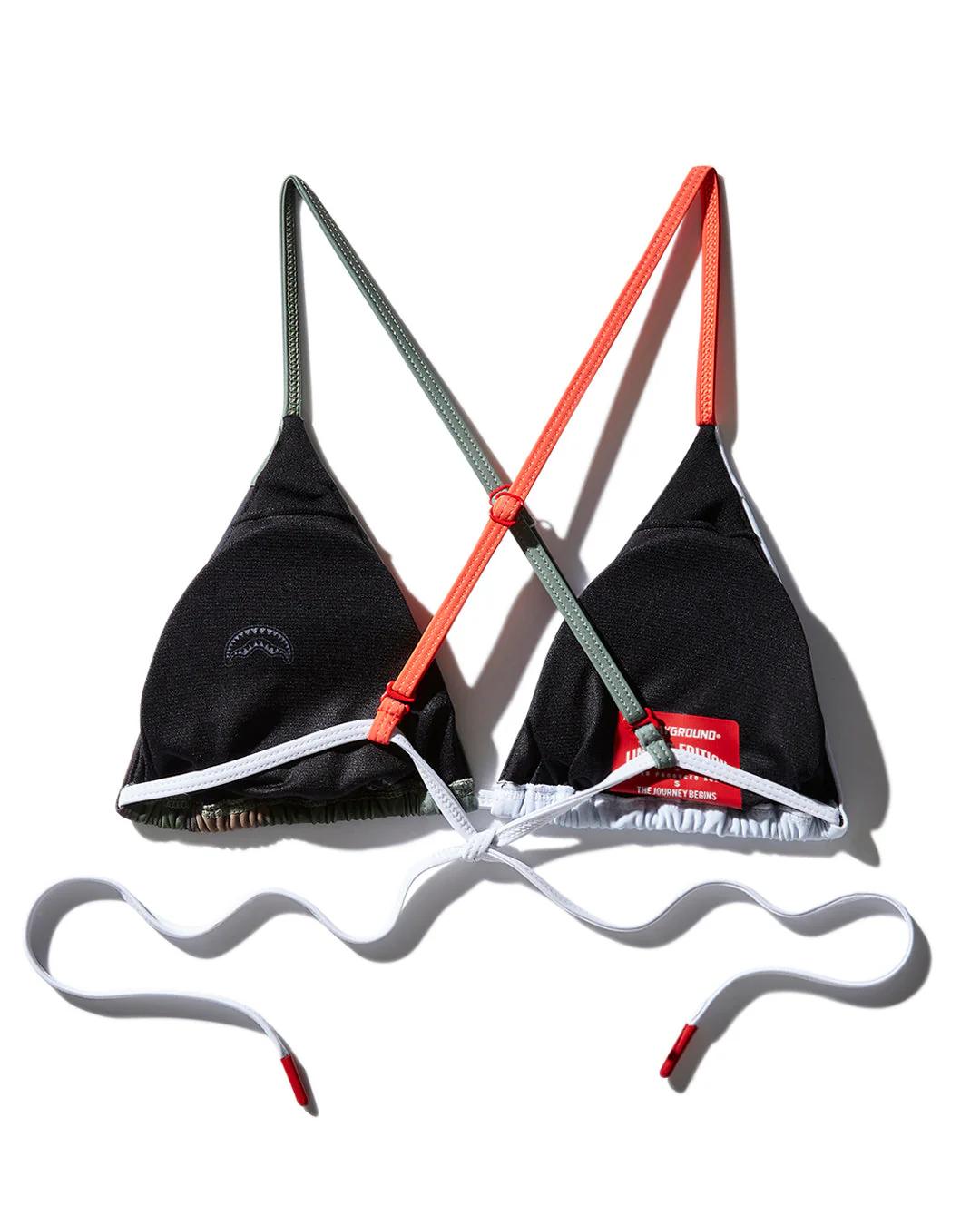 Sprayground Signature | SPLIT BITE CAMO BIKINI