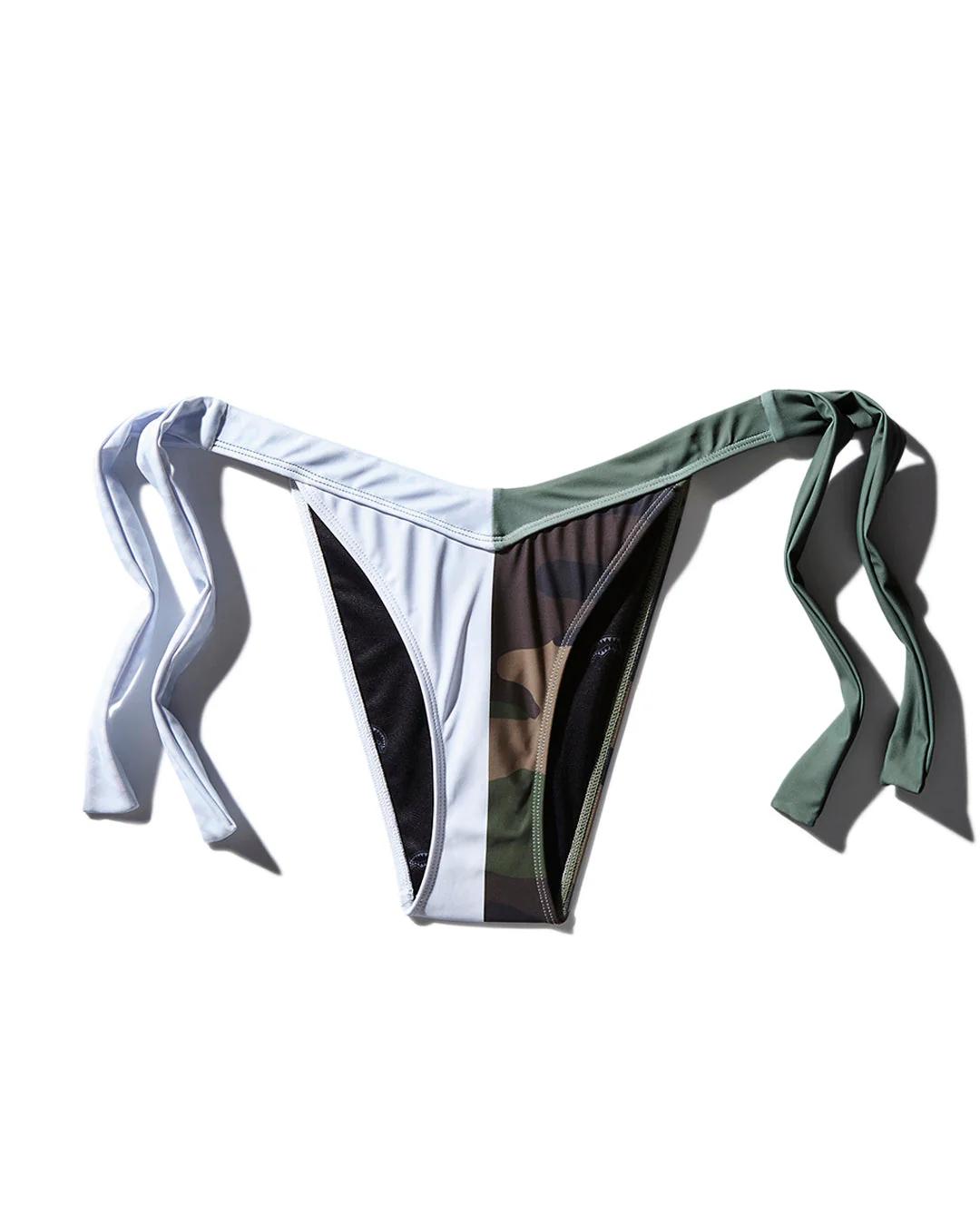 Sprayground Signature | SPLIT BITE CAMO BIKINI