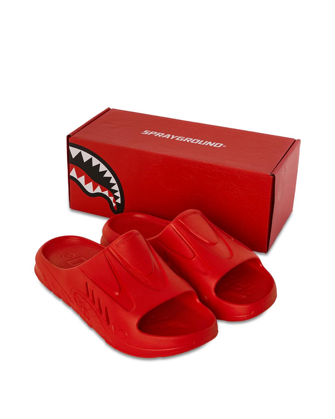 Sprayground Featured | SHARK SLIDE (RED)