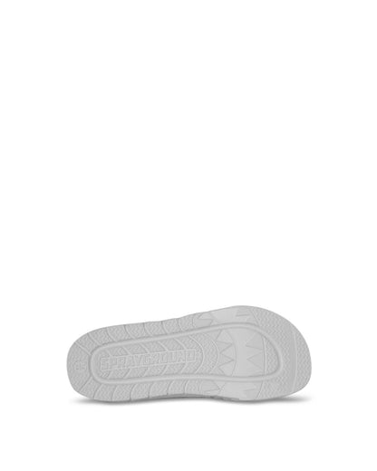 Sprayground Popular | SHARK SLIDE (WHT)