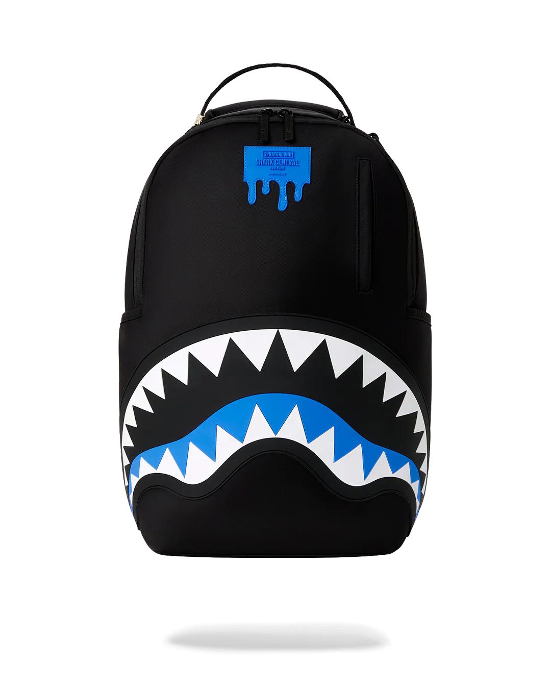 Sprayground Recommended | SHARK CENTRAL PASSPORT (BLUE) BACKPACK