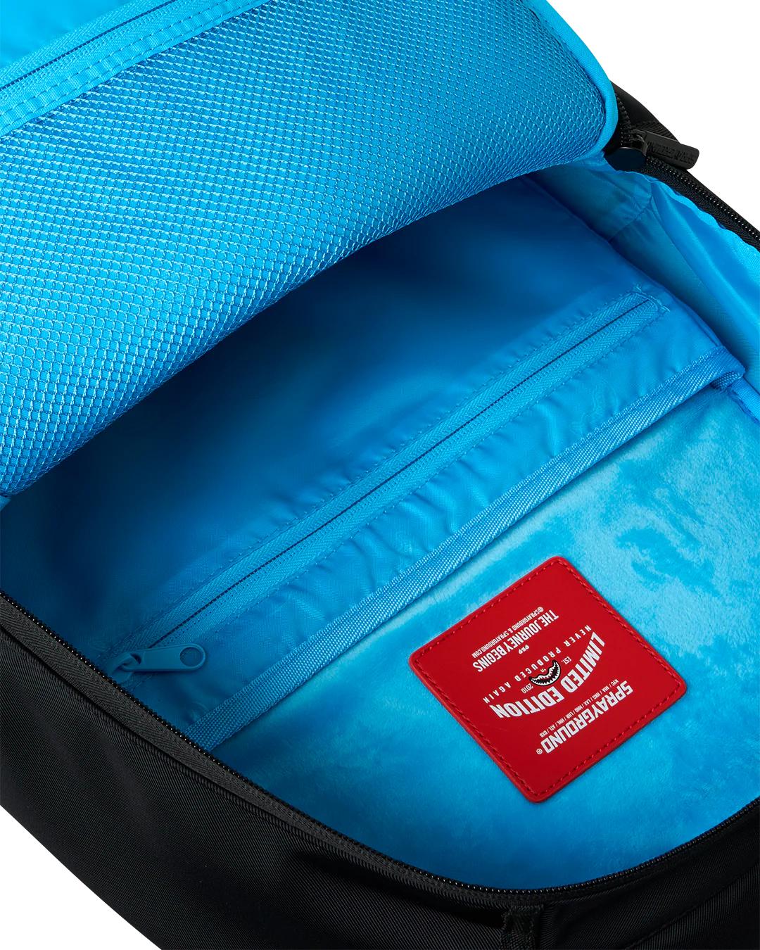 Sprayground Recommended | SHARK CENTRAL PASSPORT (BLUE) BACKPACK
