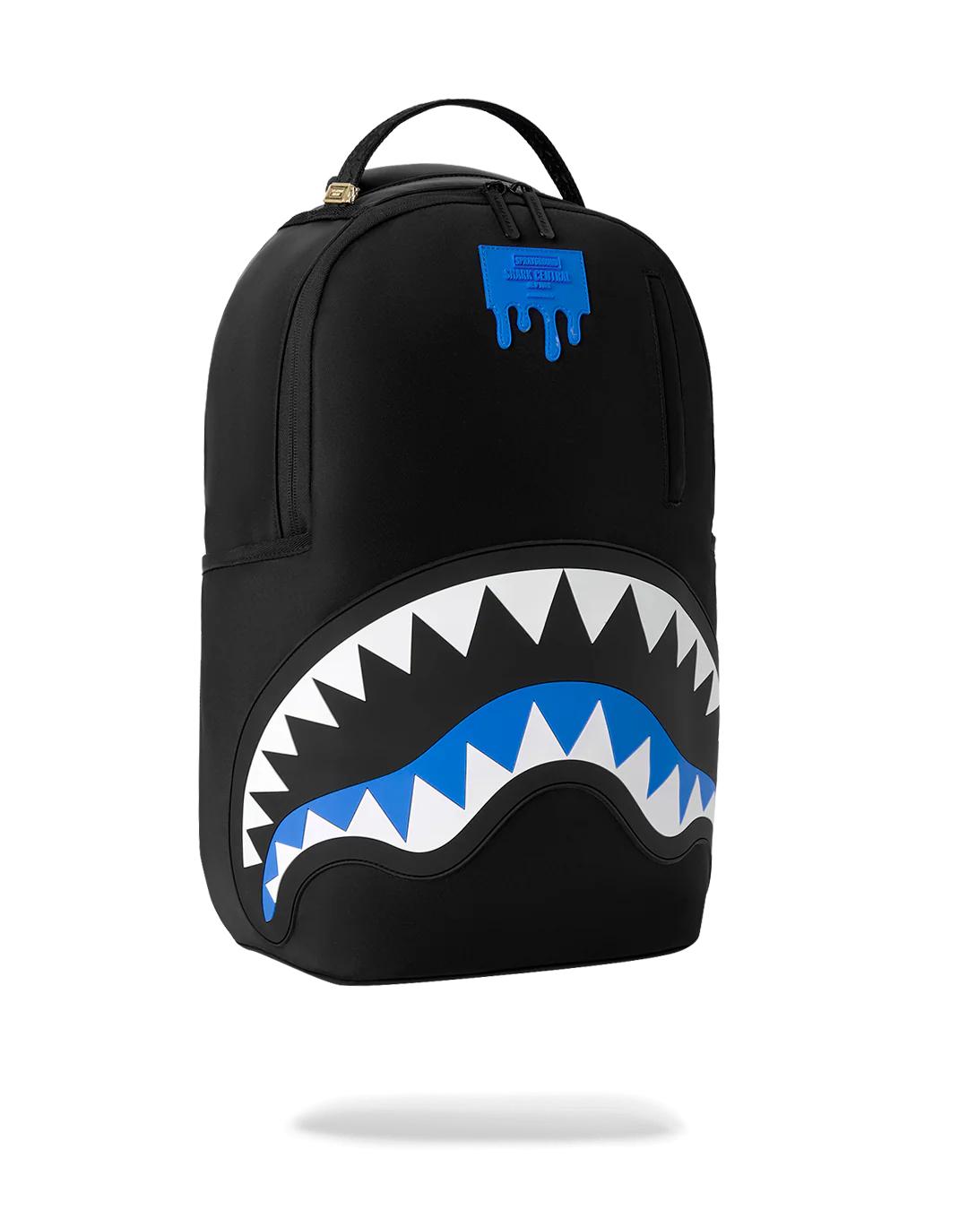 Sprayground Recommended | SHARK CENTRAL PASSPORT (BLUE) BACKPACK