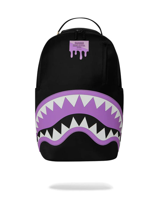Sprayground Exclusive | SHARK CENTRAL PASSPORT (PURPLE) BACKPACK