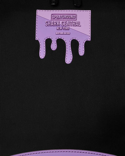 Sprayground Exclusive | SHARK CENTRAL PASSPORT (PURPLE) BACKPACK
