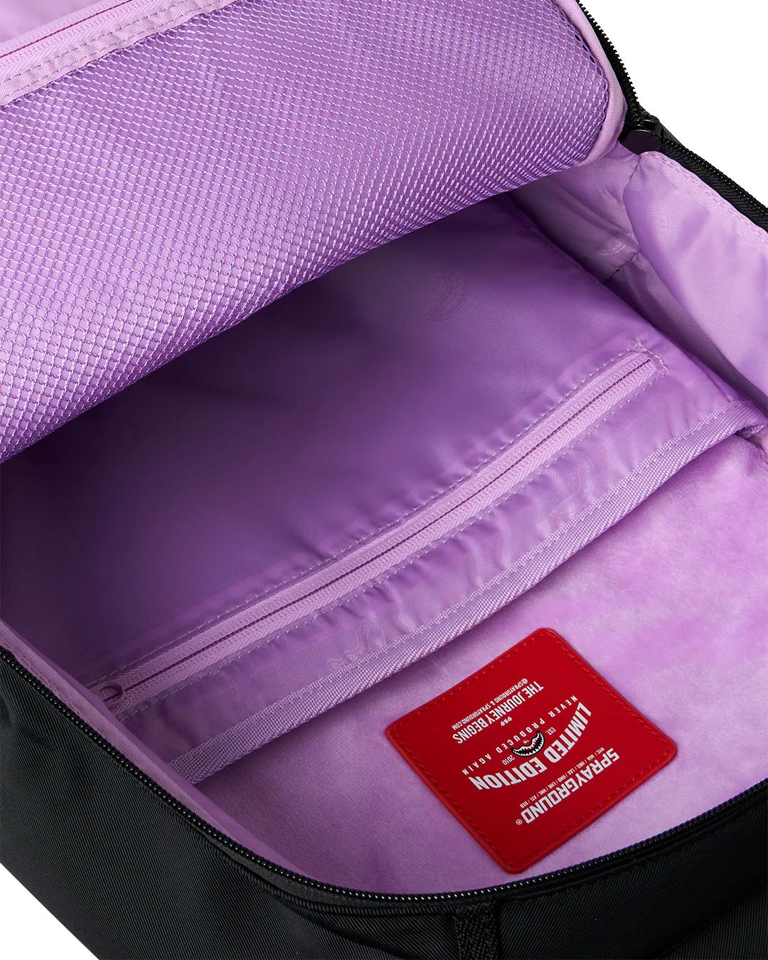 Sprayground Exclusive | SHARK CENTRAL PASSPORT (PURPLE) BACKPACK