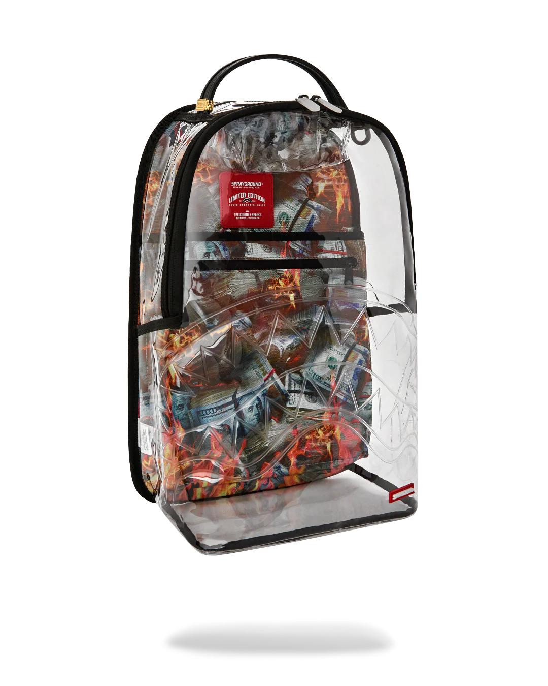 Sprayground Featured | STAY UP - CLEAR BACKPACK