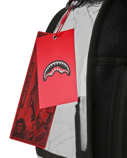 Sprayground Popular | SHARK CENTRAL - CLEAR BACKPACK