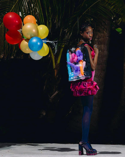 Sprayground Popular | SHARK CENTRAL - CLEAR BACKPACK