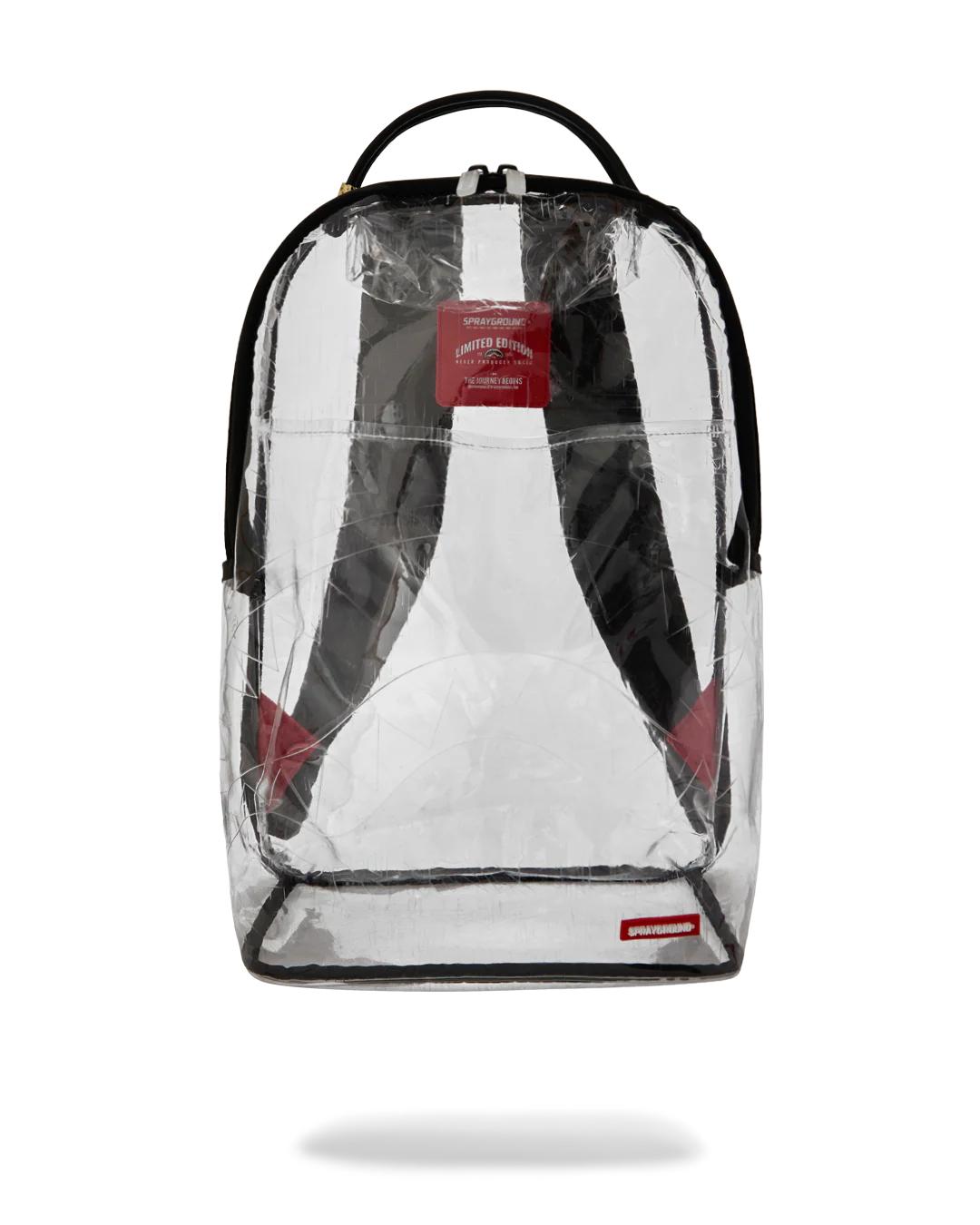 Sprayground Trending | FULLY CLEAR EMBOSSED BOSS BACKPACK