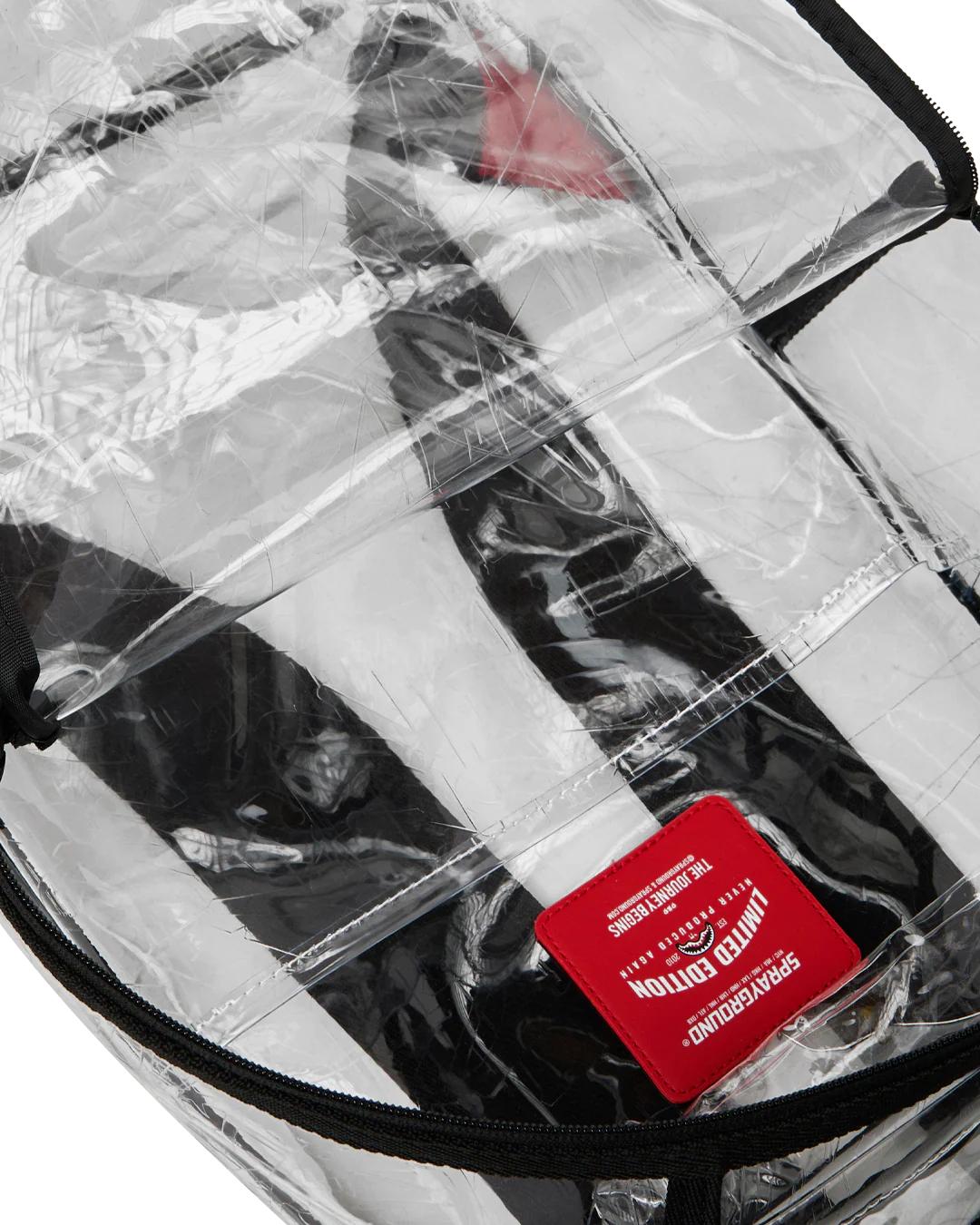 Sprayground Trending | FULLY CLEAR EMBOSSED BOSS BACKPACK