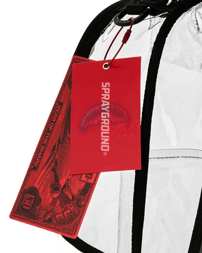 Sprayground Trending | FULLY CLEAR EMBOSSED BOSS BACKPACK