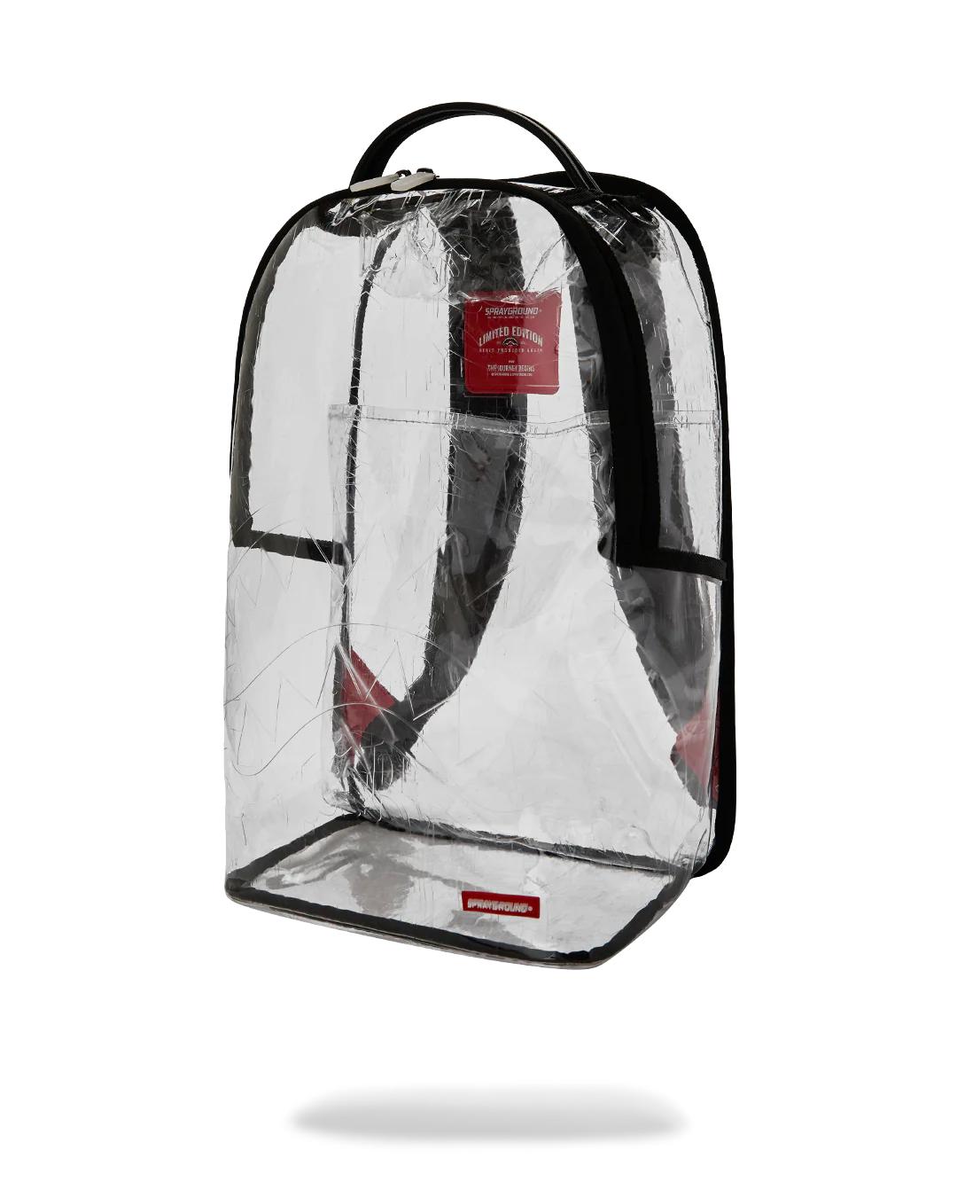 Sprayground Trending | FULLY CLEAR EMBOSSED BOSS BACKPACK