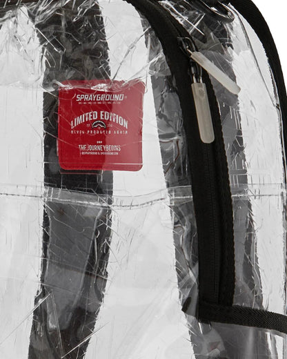 Sprayground Trending | FULLY CLEAR EMBOSSED BOSS BACKPACK