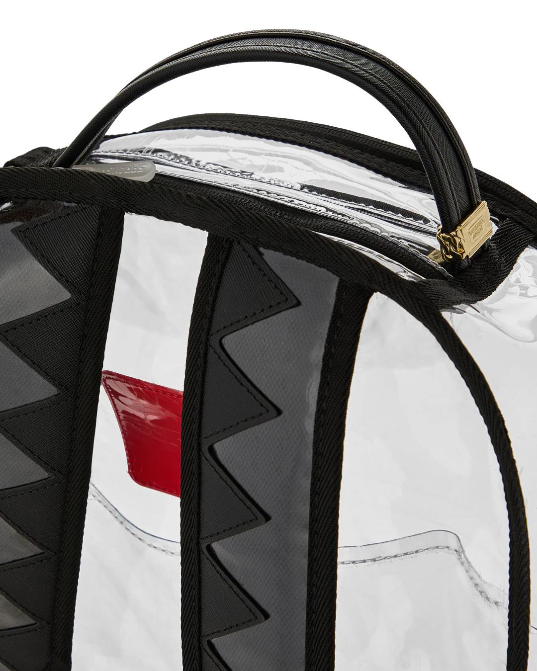 Sprayground Trending | FULLY CLEAR EMBOSSED BOSS BACKPACK