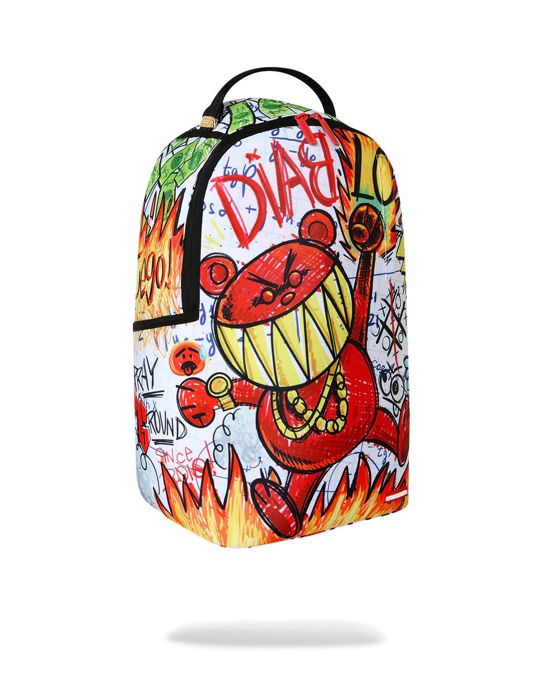 Sprayground Popular | DOODLE DIABLO ESSAY BACKPACK