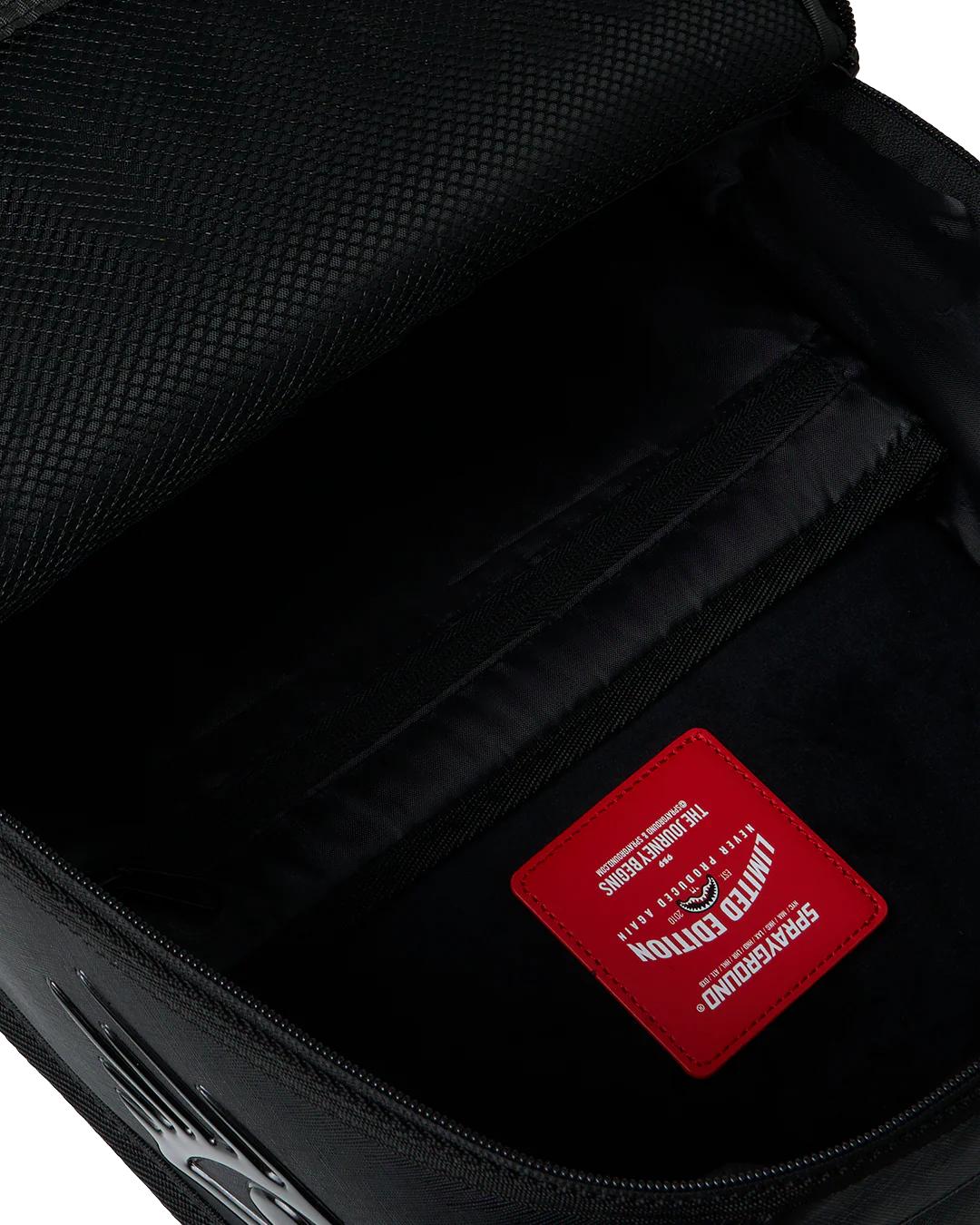 Sprayground Signature | GLOSSY BOSSY - BLK METALLIC BACKPACK