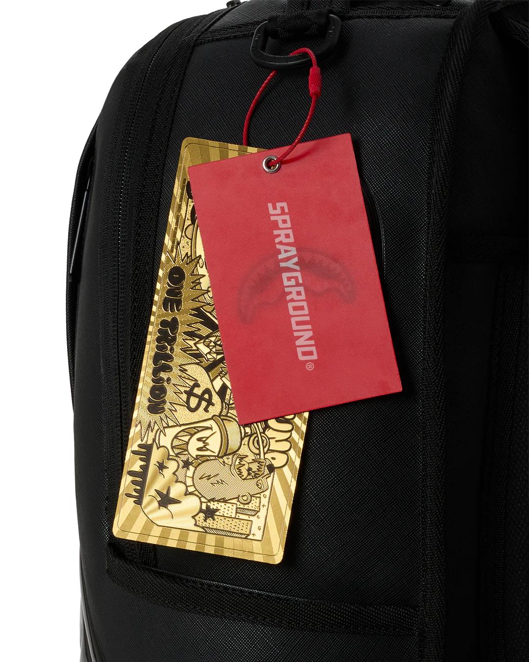Sprayground Signature | GLOSSY BOSSY - BLK METALLIC BACKPACK