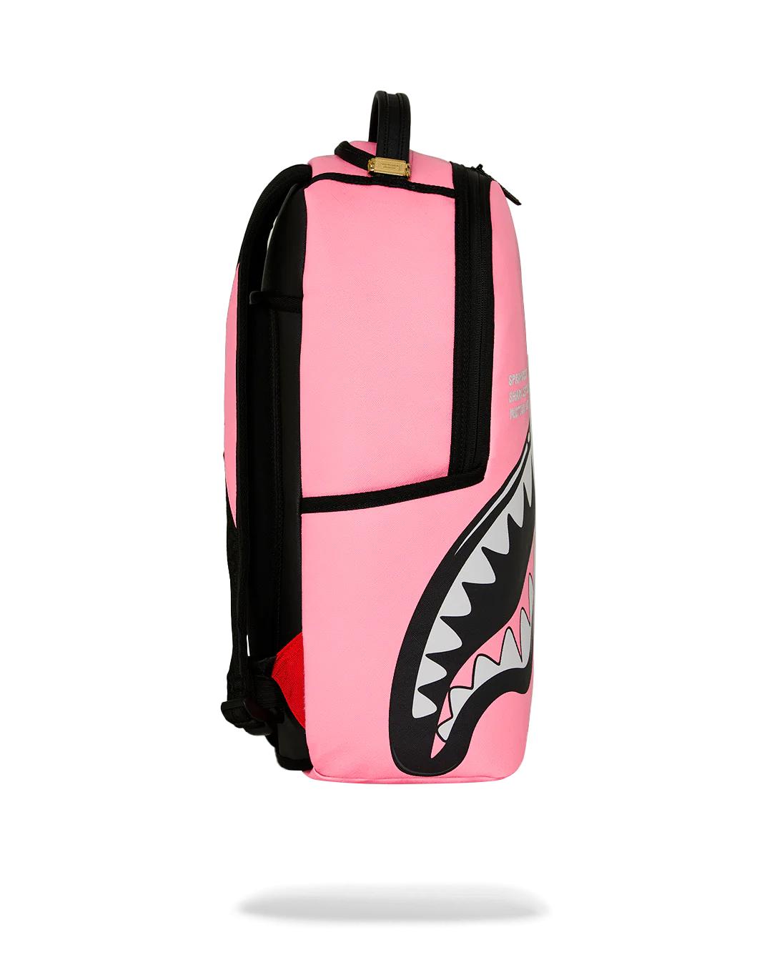 Sprayground Essential | SHARK CENTRAL BUBBLE SHARK (PINK) BACKPACK