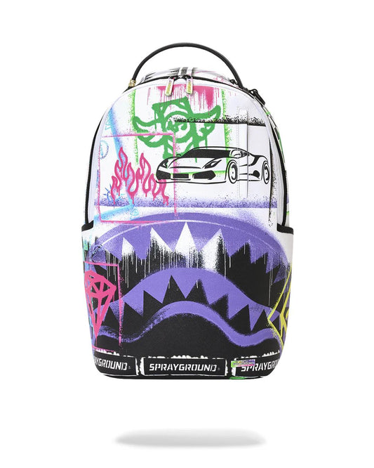 Sprayground Best Seller | STENCIL PENCIL CONTINENTAL BACKPACK