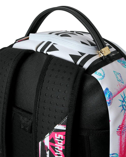 Sprayground Best Seller | STENCIL PENCIL CONTINENTAL BACKPACK