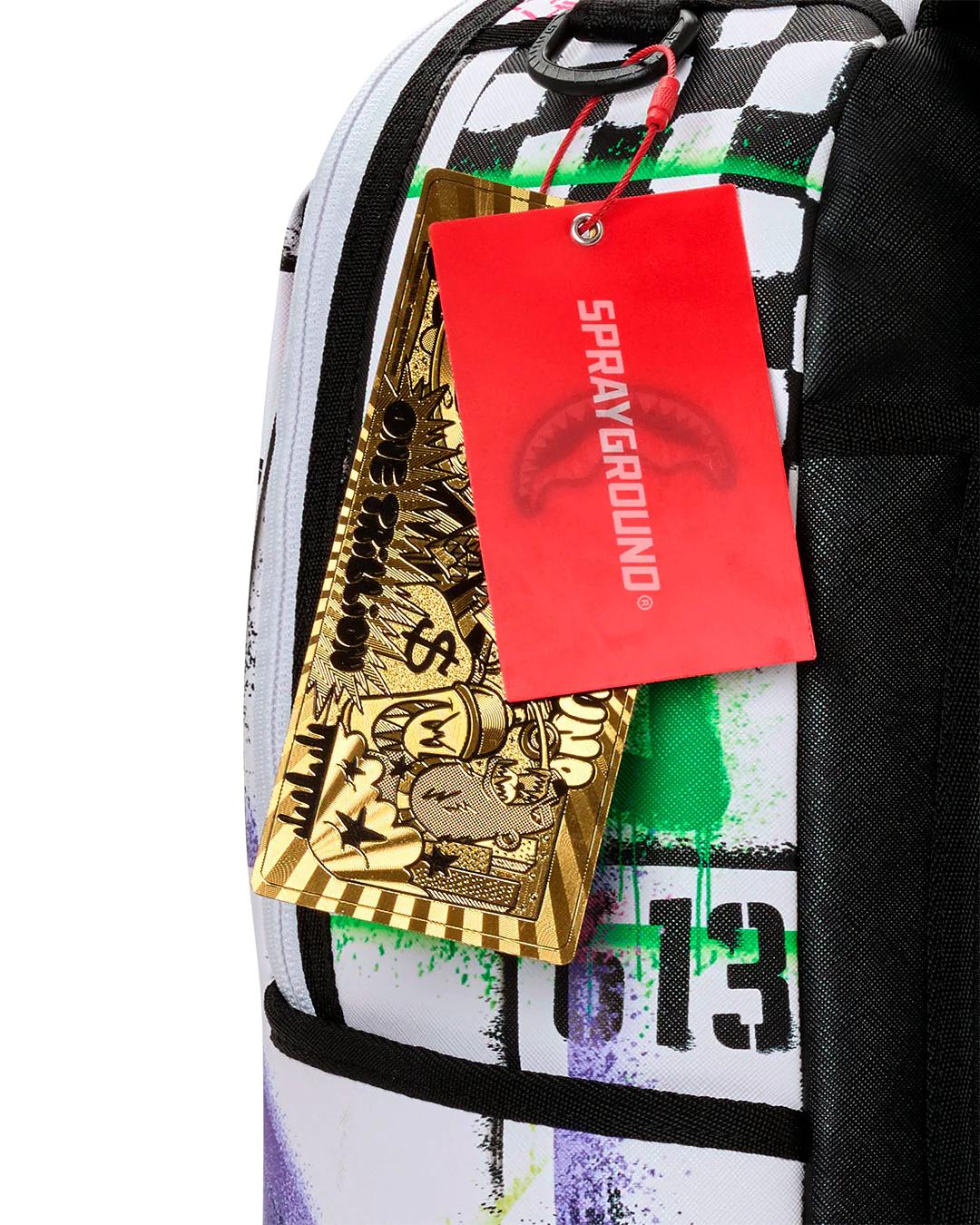 Sprayground Best Seller | STENCIL PENCIL CONTINENTAL BACKPACK