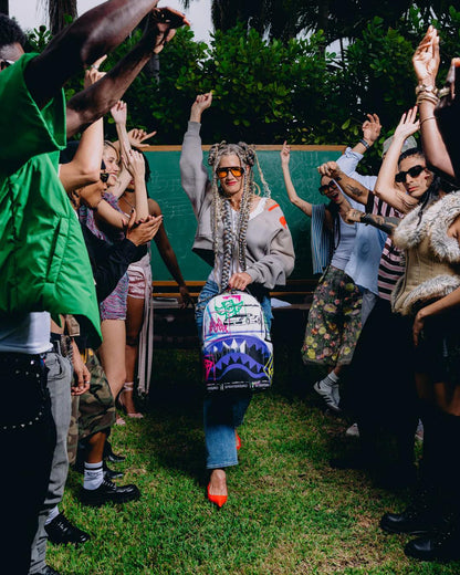Sprayground Best Seller | STENCIL PENCIL CONTINENTAL BACKPACK