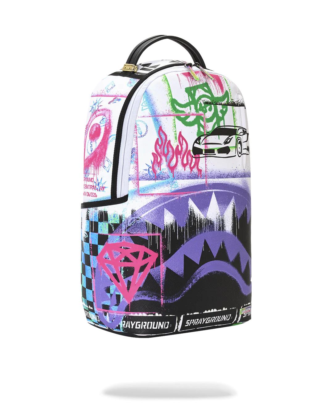 Sprayground Best Seller | STENCIL PENCIL CONTINENTAL BACKPACK
