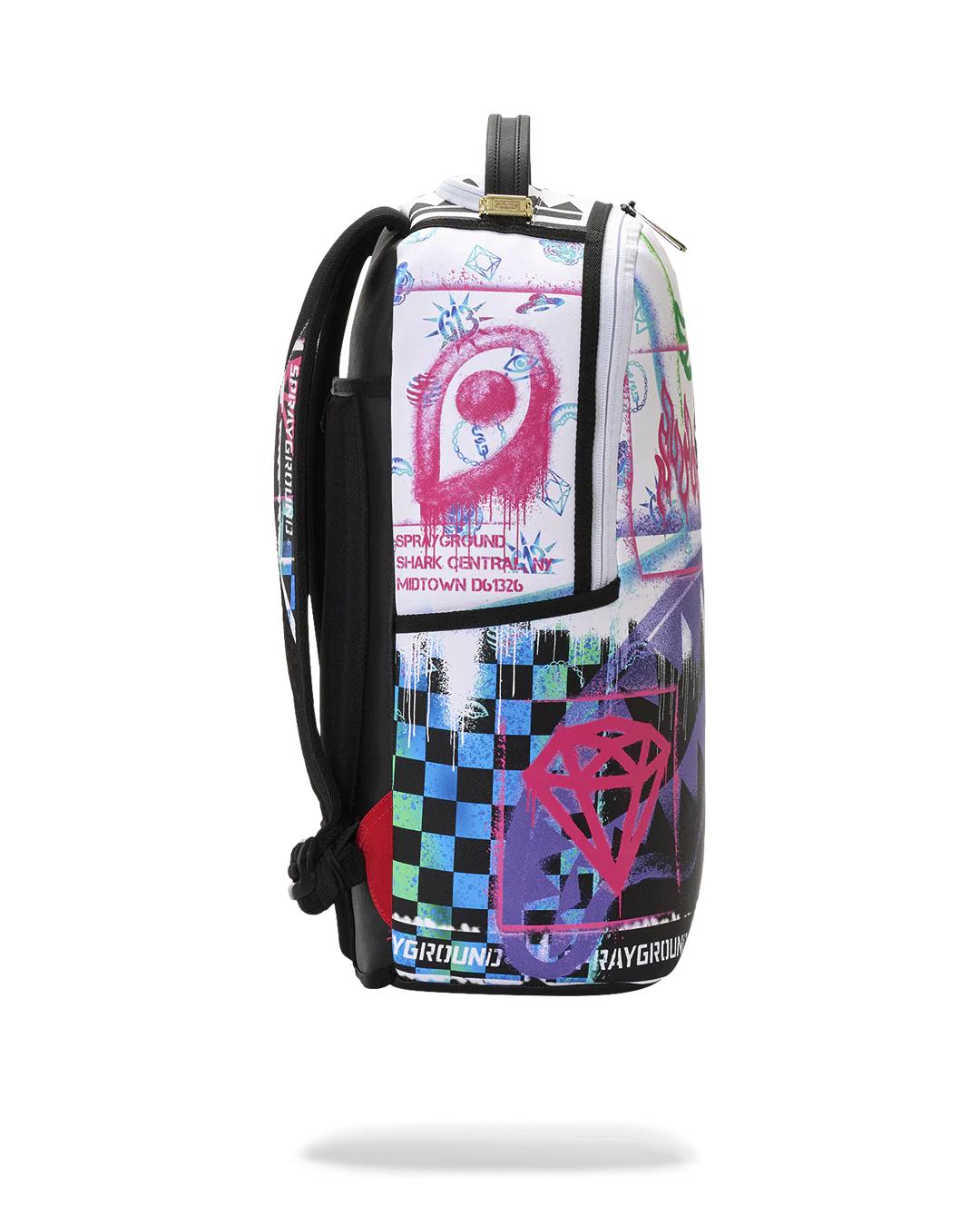 Sprayground Best Seller | STENCIL PENCIL CONTINENTAL BACKPACK