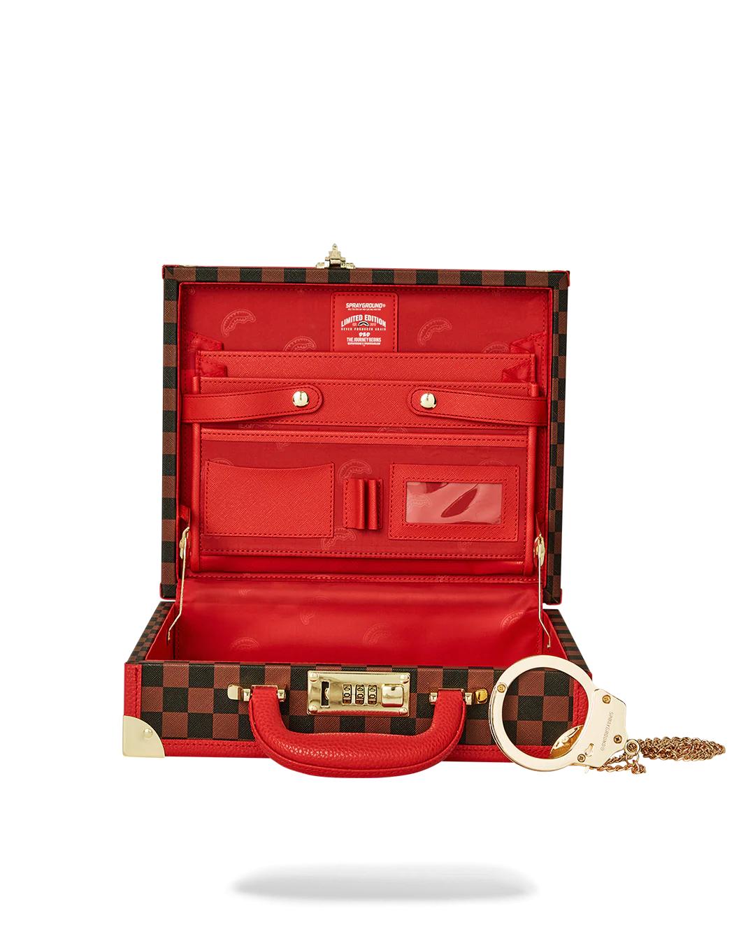 Sprayground Best Seller | TAKEOVER THE THRONE ATTACHÉ HANDCUFF BRIEFCASE