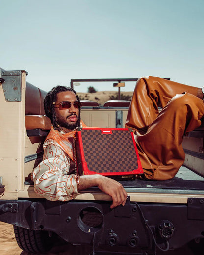 Sprayground Recommended | ALL OR NOTHING SHARKS IN PARIS ATTACHÉ HANDCUFF BRIEFCASE