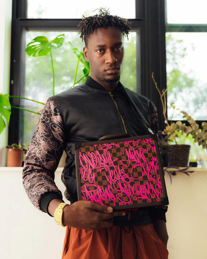 Sprayground Signature | JETGRAPHIX ATTACHÉ BRIEFCASE