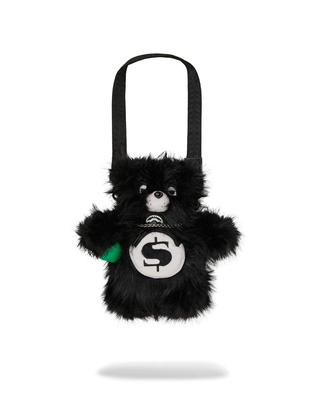 Sprayground Premium | FURZILLA SHARK (NIGHT) BEAR CUB CROSSBODY
