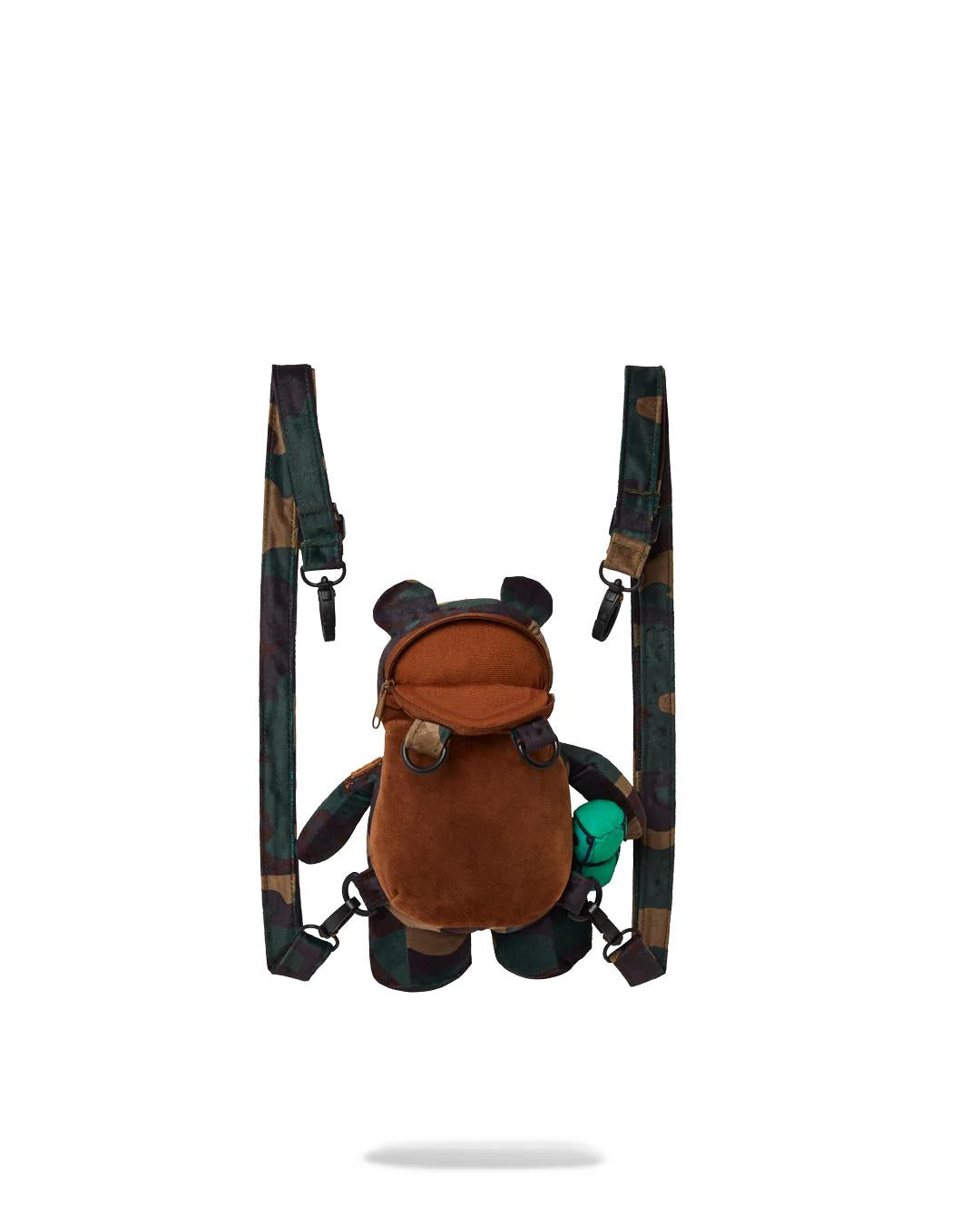 Sprayground Exclusive | BEARCUB BACKPACK - CAMOCHECK MONEYBEAR