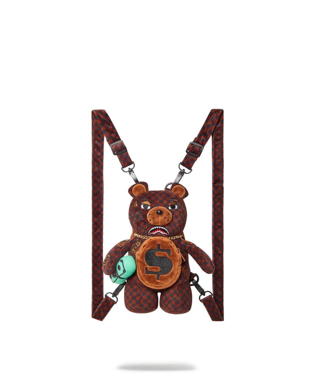 Sprayground Essential | BEAR CUB BACKPACK - SHARKS IN PARIS