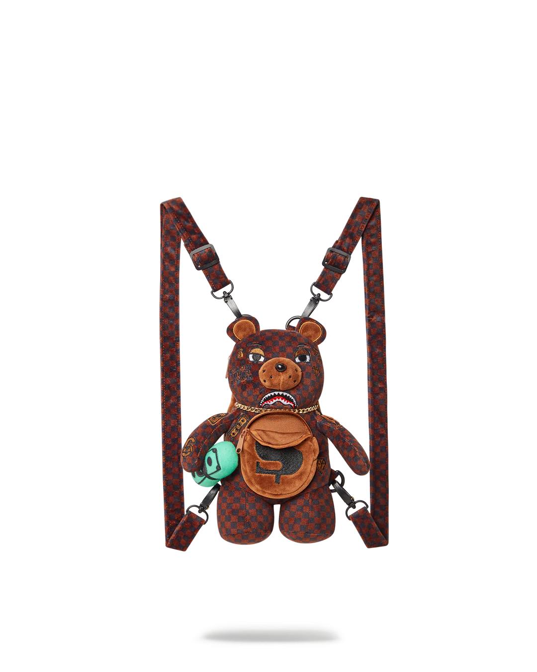 Sprayground Essential | BEAR CUB BACKPACK - SHARKS IN PARIS