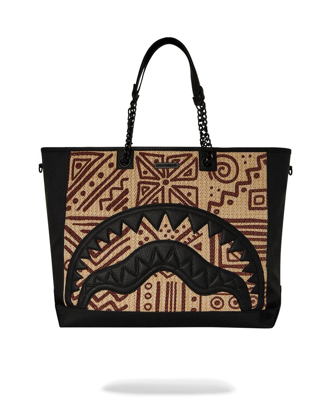 Sprayground Featured | A.I. PALM MIRAGE SHARK LUXE BEACH TOTE