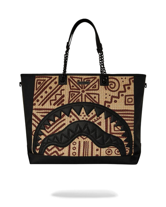 Sprayground Featured | A.I. PALM MIRAGE SHARK LUXE BEACH TOTE