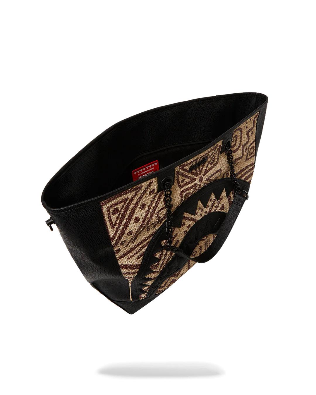 Sprayground Featured | A.I. PALM MIRAGE SHARK LUXE BEACH TOTE