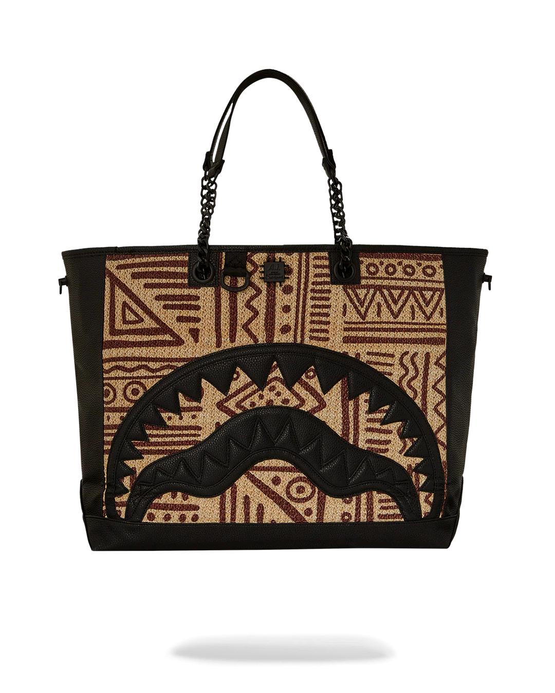 Sprayground Featured | A.I. PALM MIRAGE SHARK LUXE BEACH TOTE
