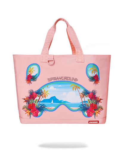 Sprayground Popular | BORA BORA SHARK ISLAND VILLA BEACH TOTE