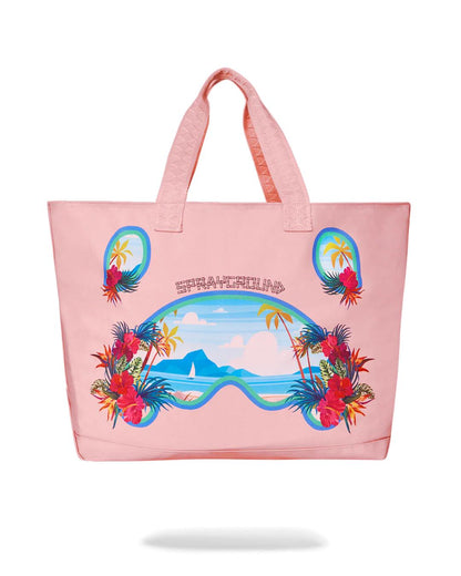 Sprayground Popular | BORA BORA SHARK ISLAND VILLA BEACH TOTE