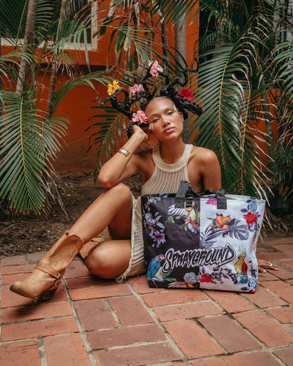 Sprayground Exclusive | SHADOW FLIGHT BEACH TOTE