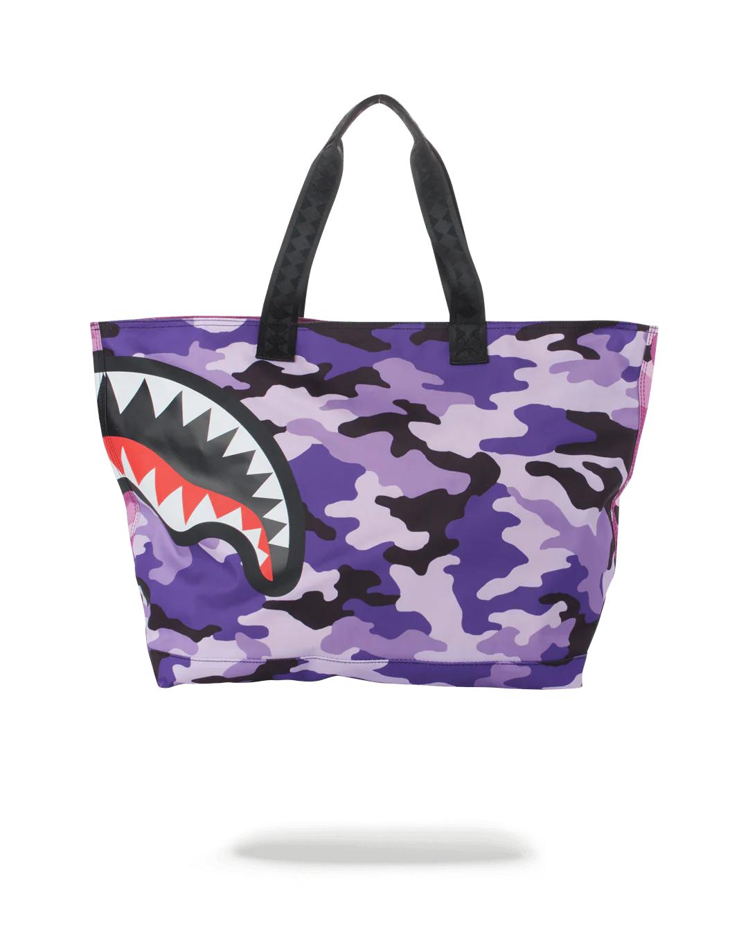 Sprayground Classic | SPLIT CAMO BEACH TOTE