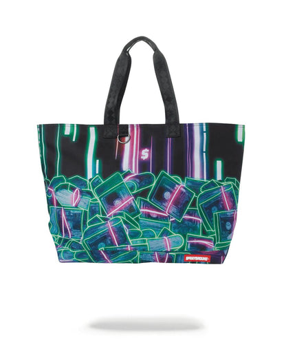 Sprayground Premium | 暗号通貨スタック (CRYPTO STACKS) TOTE