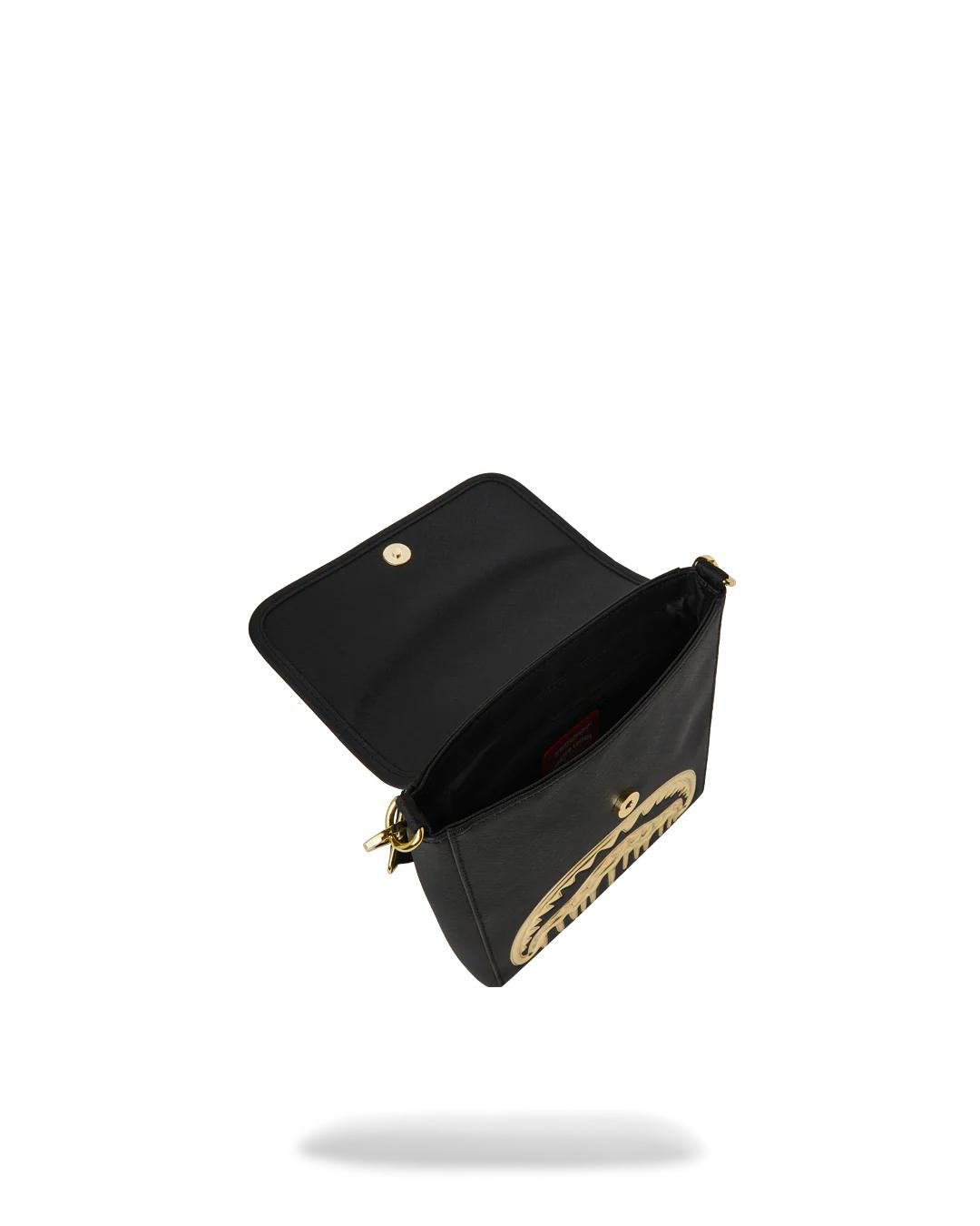 Sprayground Recommended | GOLDHEART SHARK DRIP MESSENGER SLING