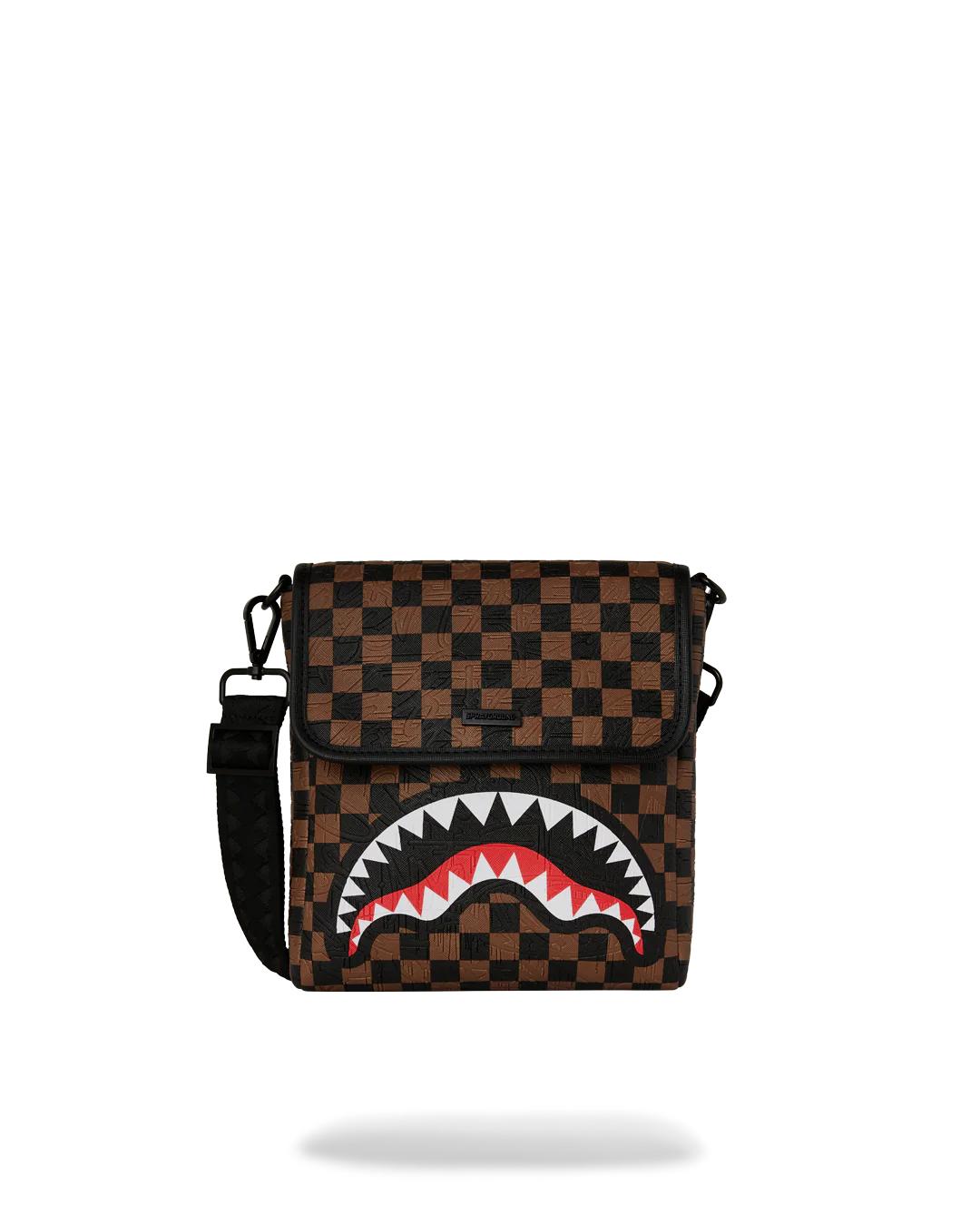 Sprayground Exclusive | THE PRIVATE JET SHARK CLUB MESSENGER SLING