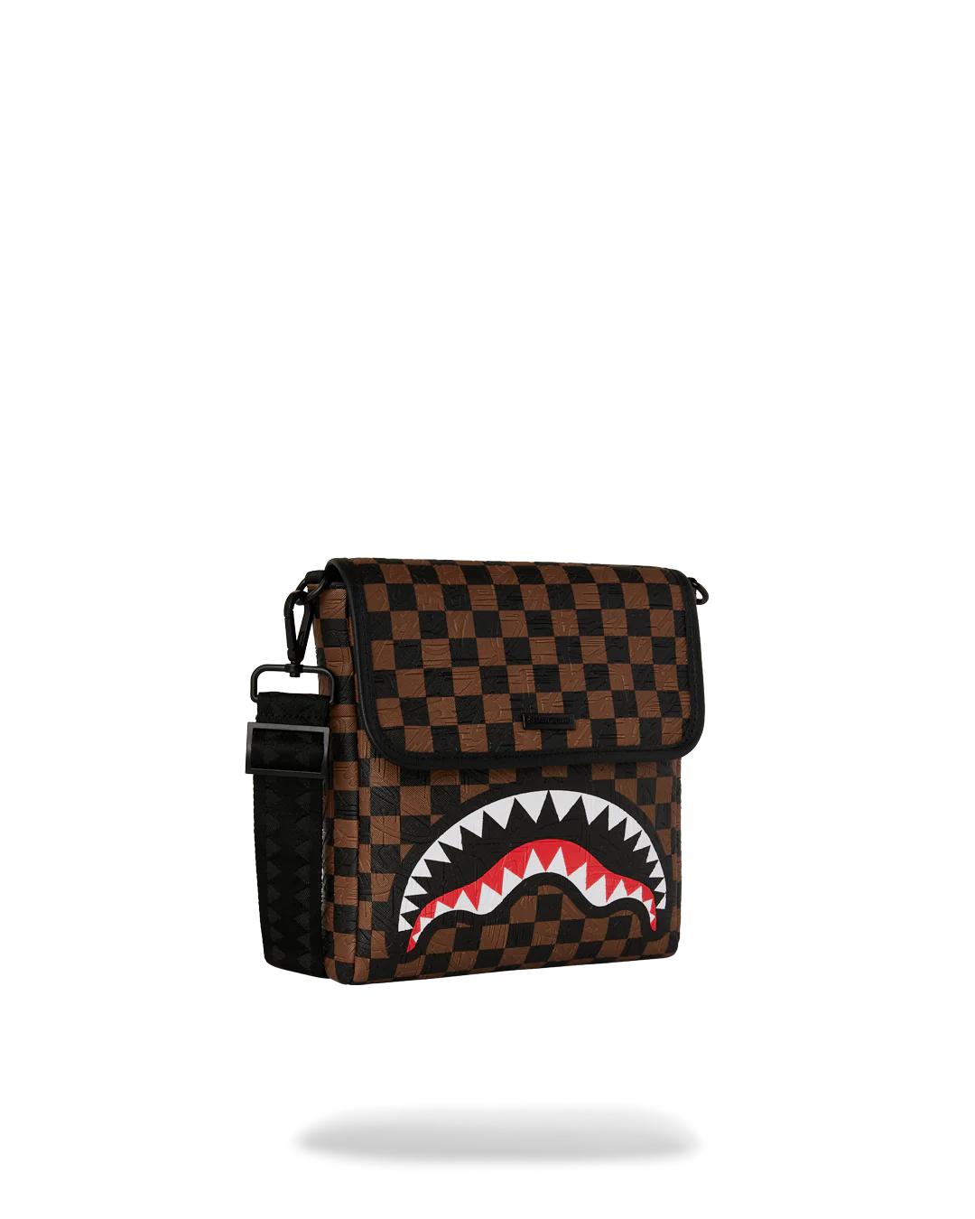 Sprayground Exclusive | THE PRIVATE JET SHARK CLUB MESSENGER SLING