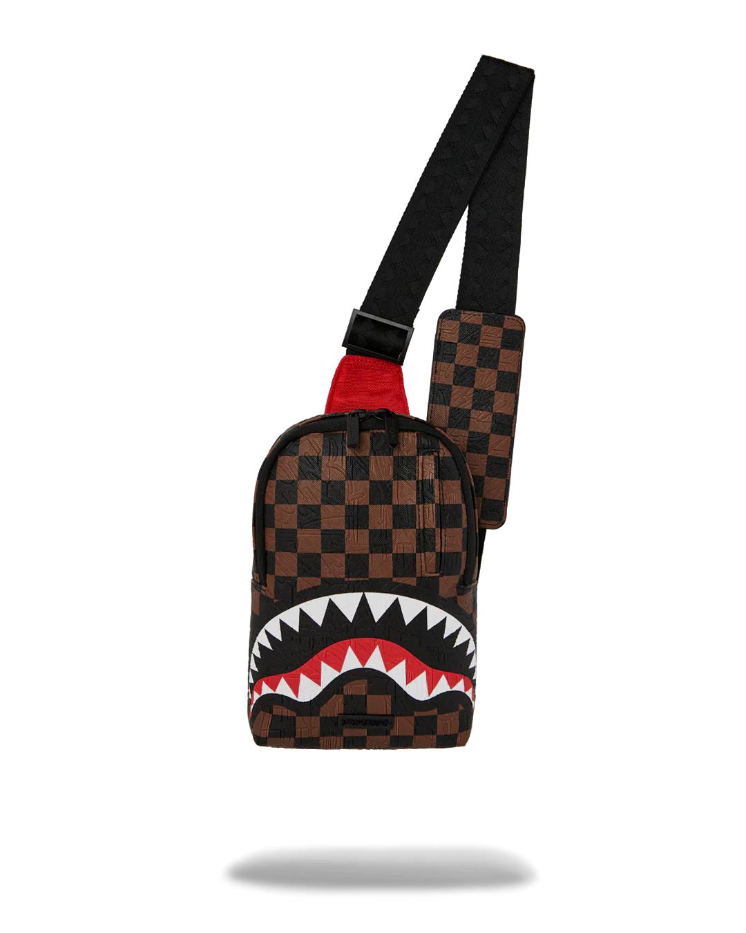 Sprayground Essential | THE PRIVATE JET SHARK CLUB BACKPACK SLING